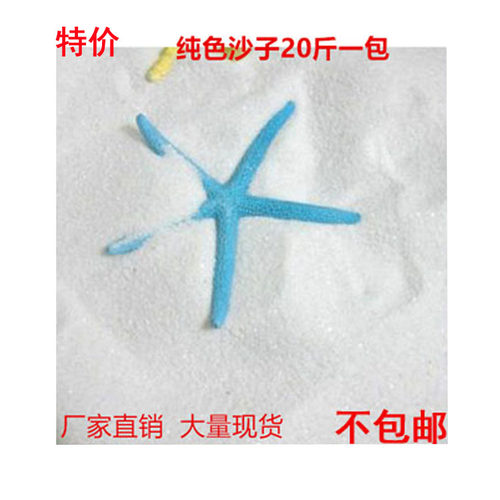 纯白石英砂/酒店垃圾桶烟灰缸鱼缸专用沙子/白沙/细沙/灭烟沙特价 - 封面