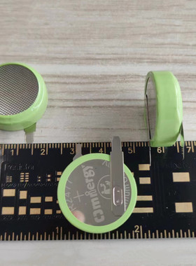 纽扣电池CR2477/VCN带脚立式3V电饭煲打印机主板 PLC工控记忆备电