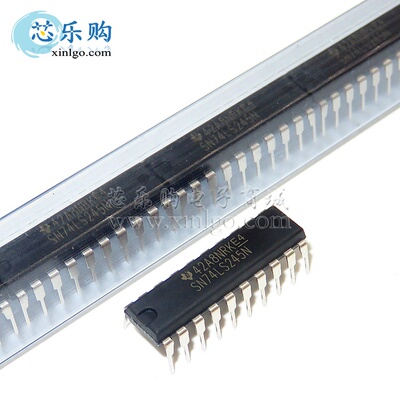 SN74LS245N 74LS245 DIP-20 直插 TI 双向八总线收发器 原装进口