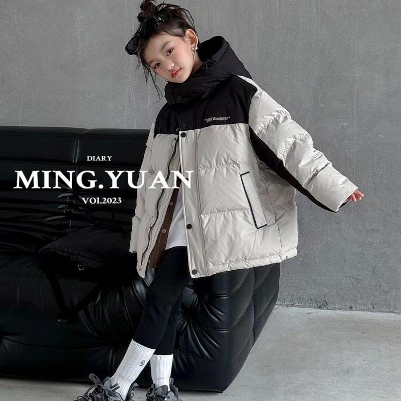 女童羽绒服2025冬季新款加厚保暖