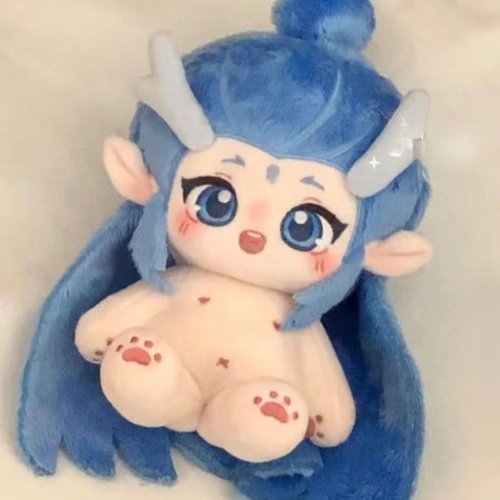 正版首发哪吒敖丙属性20cm棉花娃娃生日礼物毛绒帅气可爱玩偶