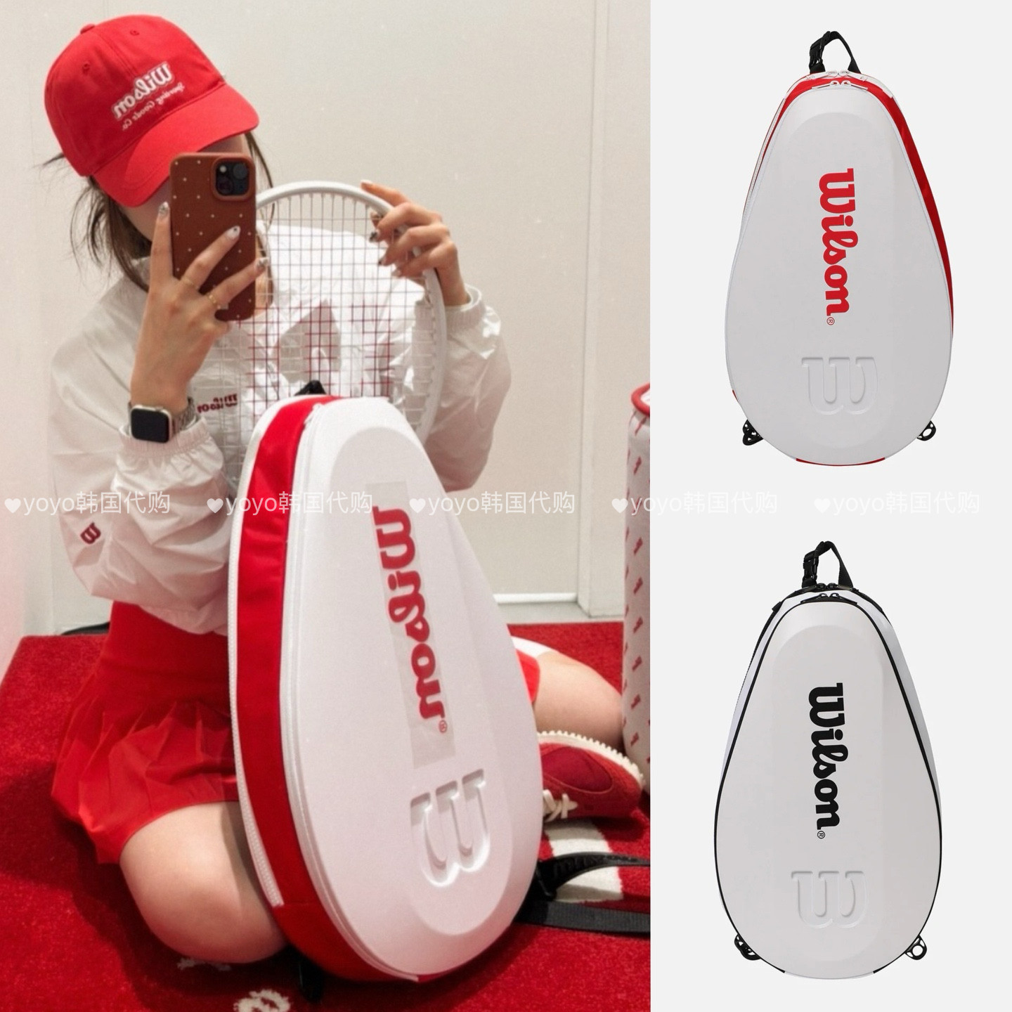 韩国直邮  wilson威尔胜网球包