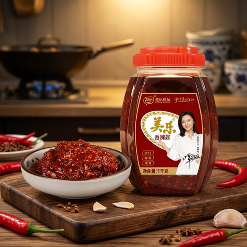 美乐四川富顺特产麻辣香辣酱