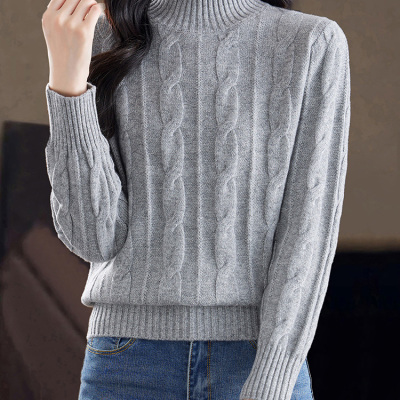 毛衣女士秋冬季新打底内搭加厚