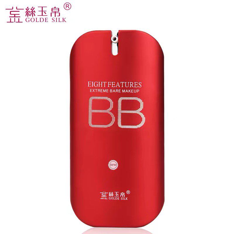 金丝玉帛精纯矿物红bb霜粉底液控油持久不脱妆遮暇隔离防水汗保湿