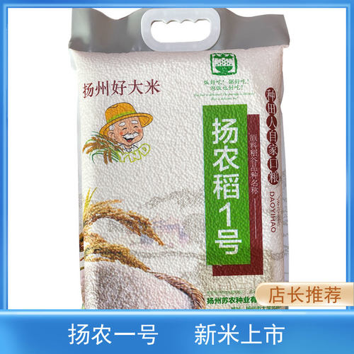 扬农稻1号粳米扬州软糯香甜