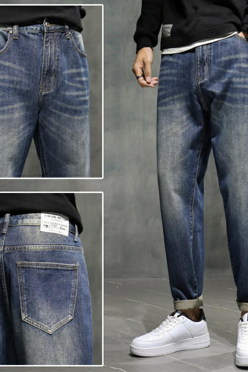 新款厚款牛仔裤潮流裤大码全棉高品质XZ304B-2-KZ0261A,男装牛仔裤,星座304A-1