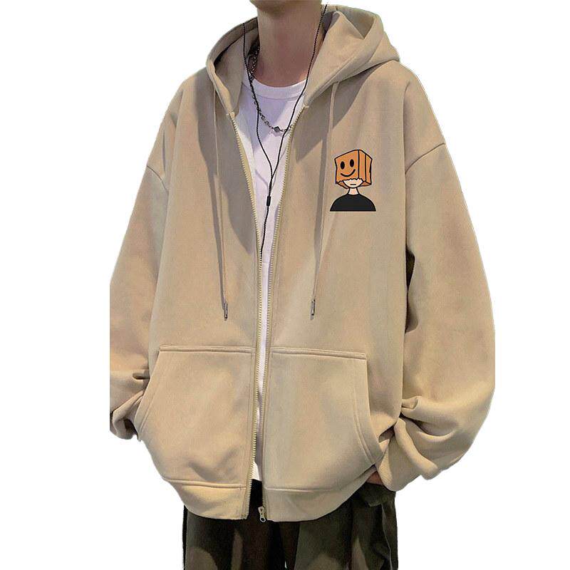 H206BP70秋冬连帽开衫卫衣宽松潮牌帽衫oversize潮牌男装,男装卫衣,星座304A-1