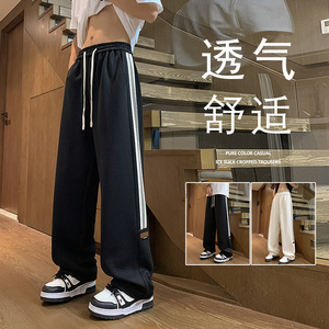 K903P55新品裤子男透气宽松拖地休闲裤oversize图片