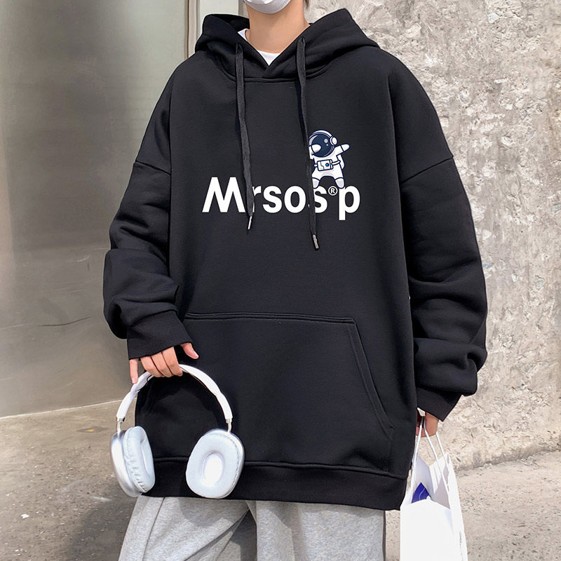 CM013加绒P65新品潮牌加绒美式卫衣男加厚情侣装连帽衫重磅外套,男装卫衣,星座304A-1
