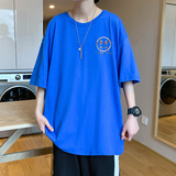 XZ304A-1-ST595BP25夏季潮牌短袖t恤男ins圆领青少年夏季卡通时尚，男装T恤，星座304A-1