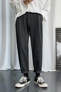 XZ304B-2-KZ513-AC秋冬休闲小西裤宽松弹力垂感高品质加厚图片