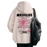 CM069BP60秋冬重磅纯棉连帽卫衣宽松潮牌长袖上衣服美式潮牌外套，男装卫衣，星座304A-1