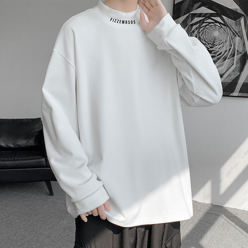 D003P35新品半高领德绒打底衫内搭针织衫休闲上衣服,男装针织衫/毛衣,星座304A-1