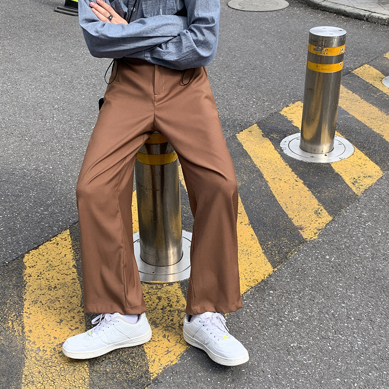 XZ304B-2-KZ508CP65春夏直筒西裤弹力垂感抗皱松紧腰时尚裤,男装休闲裤,星座304A-1