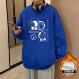 加绒加厚克莱因蓝