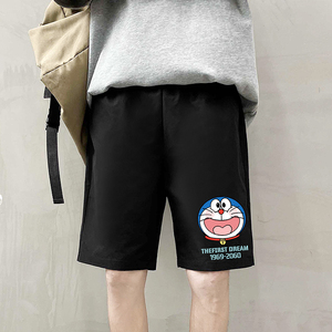 304A-1-DK30CP23夏短裤卡通动漫印花夏季潮流图片 304A-1-DK30CP23夏短裤卡通动漫印花夏季潮流图片