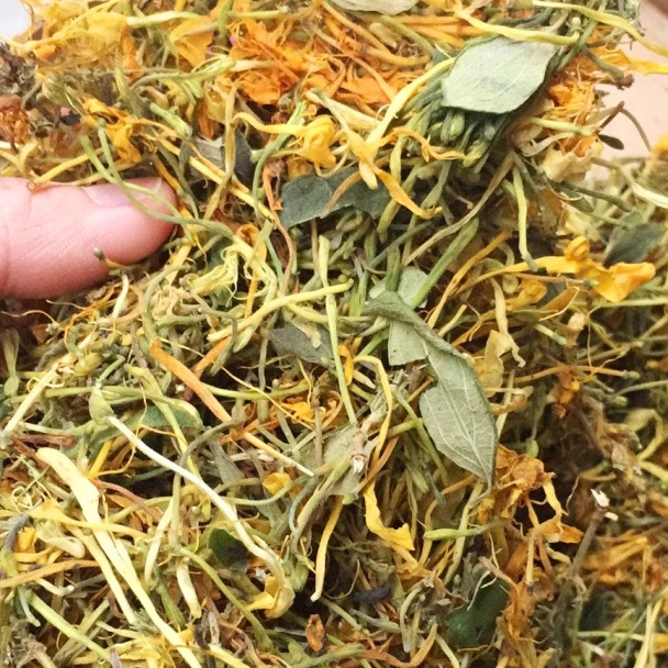 农家自采野生金银花粤北特产干货超干爽250g清去茶茶叶山银花