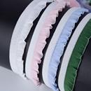 新品 裙边DIY辅料条 弹力间色1.6CM单向木耳花边松紧带浴球内衣服装