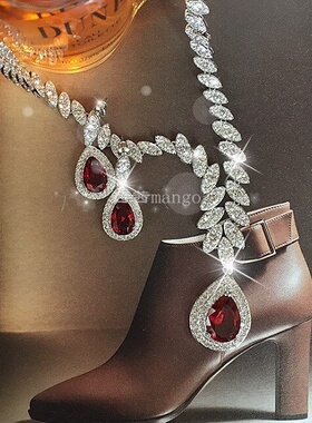 旭平配饰晚宴年会新娘婚礼项链