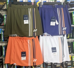 25款YONEX26156 JP版女款羽毛球服大赛款裤裙比赛服运动短裙半裙