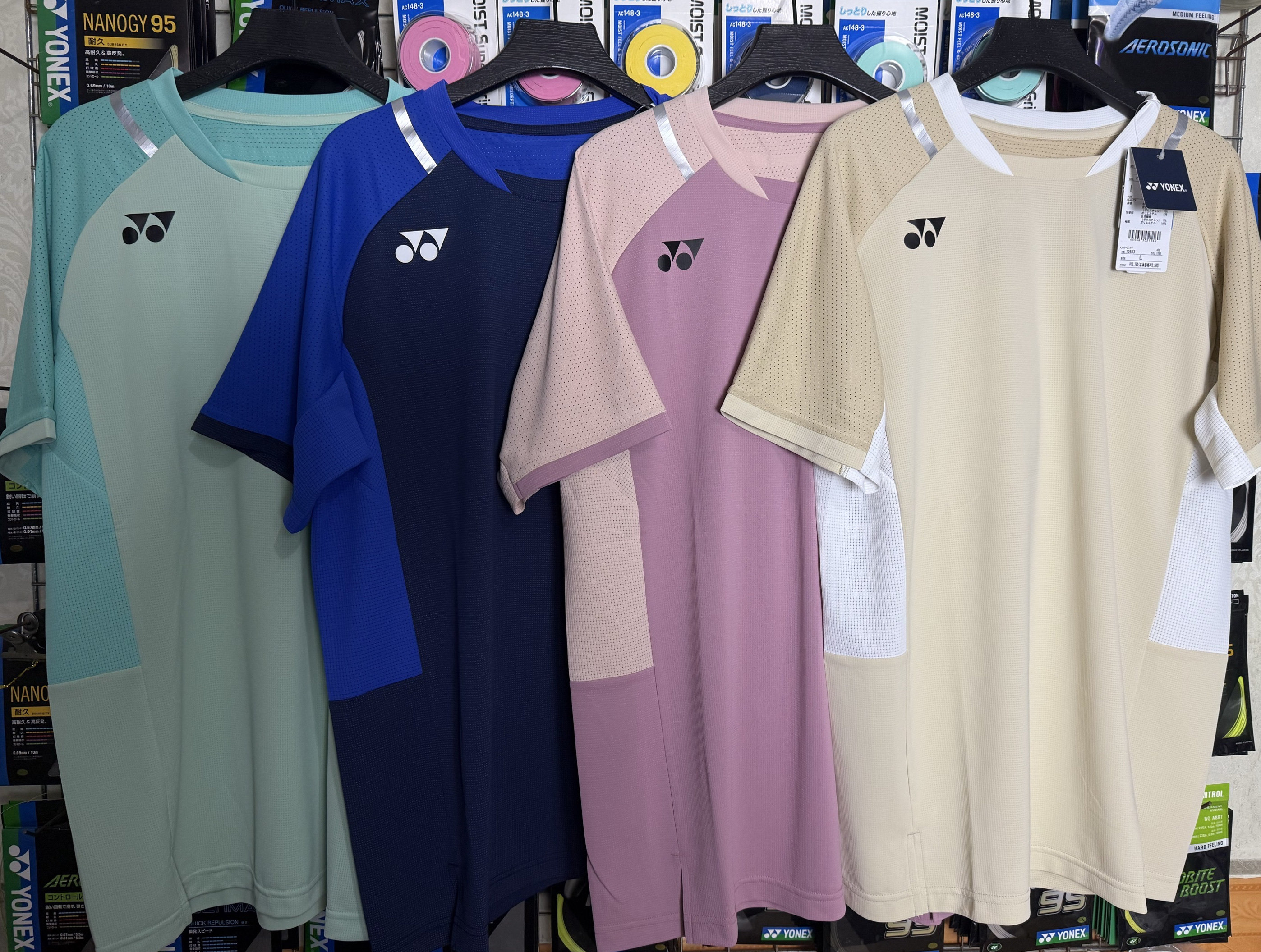 25款YONEX尤尼克斯10633 JP日本版男款短袖羽毛球大赛服VC速干