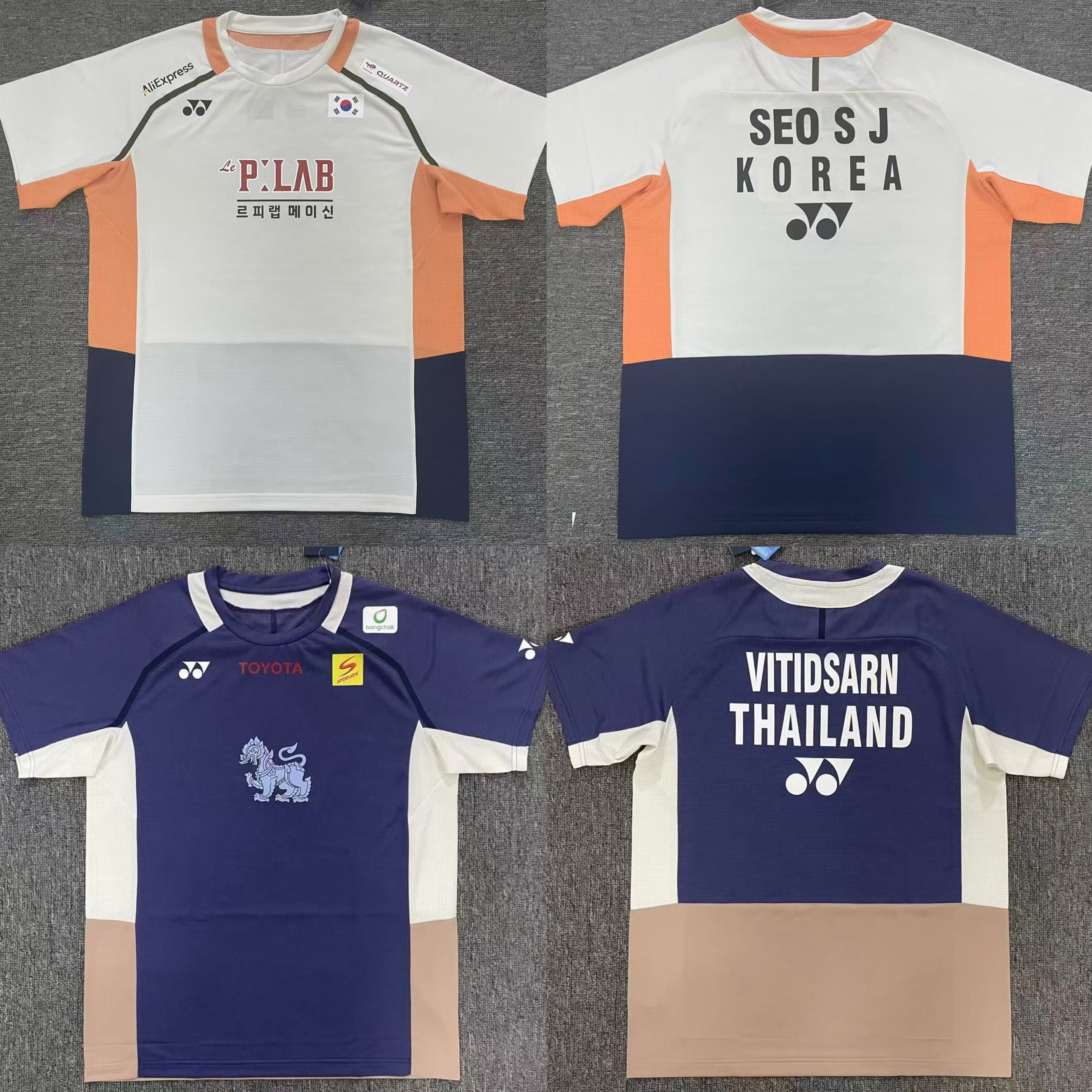 25款YONEX尤尼克斯10637 JP日本版男款羽毛球大赛服短袖运动上衣