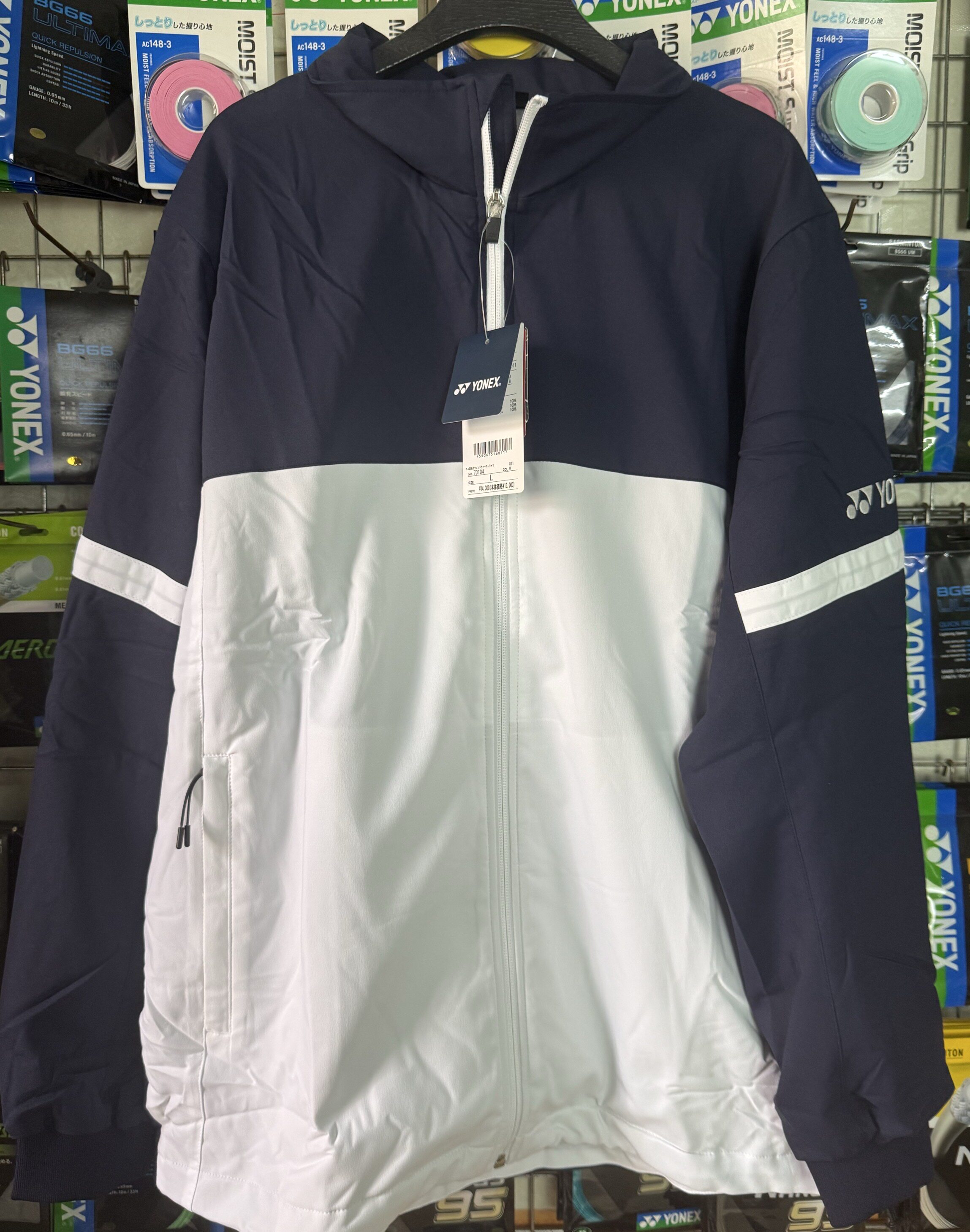 25款YONEX尤尼克斯70104男女中性款JP版热囊羽毛球大赛服外套防水