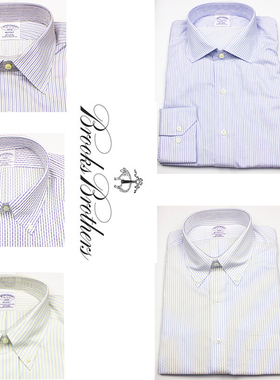 布克兄弟免烫格子衬衫Regent薄款BrooksBrothers抗皱夏季高级时尚