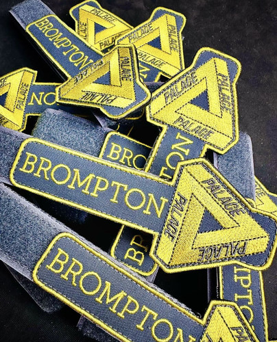 BROMPTON X PALACE 联名绑车带绑腿带 高密度绳 英国小布自行车绑