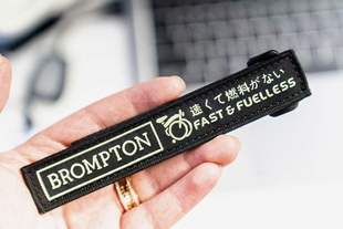 适用BROMPTON英国小布折叠绑带夜光绑腿带大梁防滑车身固定防散架