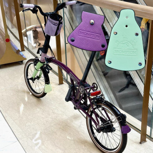 适用英国BROMPTON2026倪夜紫混搭挡泥板改装心情件防水原装位定制