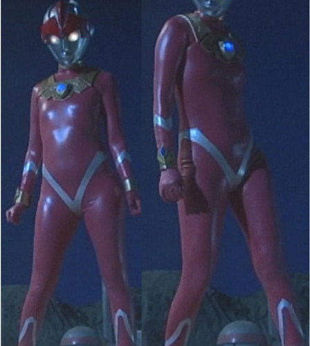 定制特摄巨大系列 凹凸曼之母弹力莱卡拼色连体衣 无头套包邮