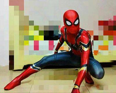 钢铁战衣紧身衣弹力莱卡漫展服装电影cosplay表演服可定做