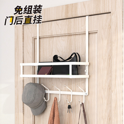 门后挂钩挂衣架免打孔门背式置物