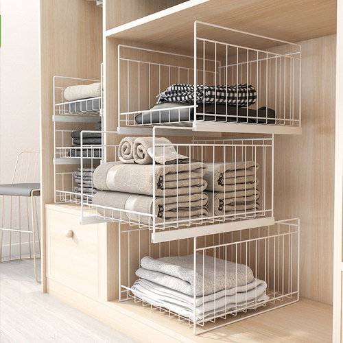 衣柜收纳分层神器抽屉式隔板置物