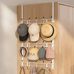 衣柜外侧面挂架勾挂式免打孔挂钩柜子侧边置物架衣柜侧面收纳神器