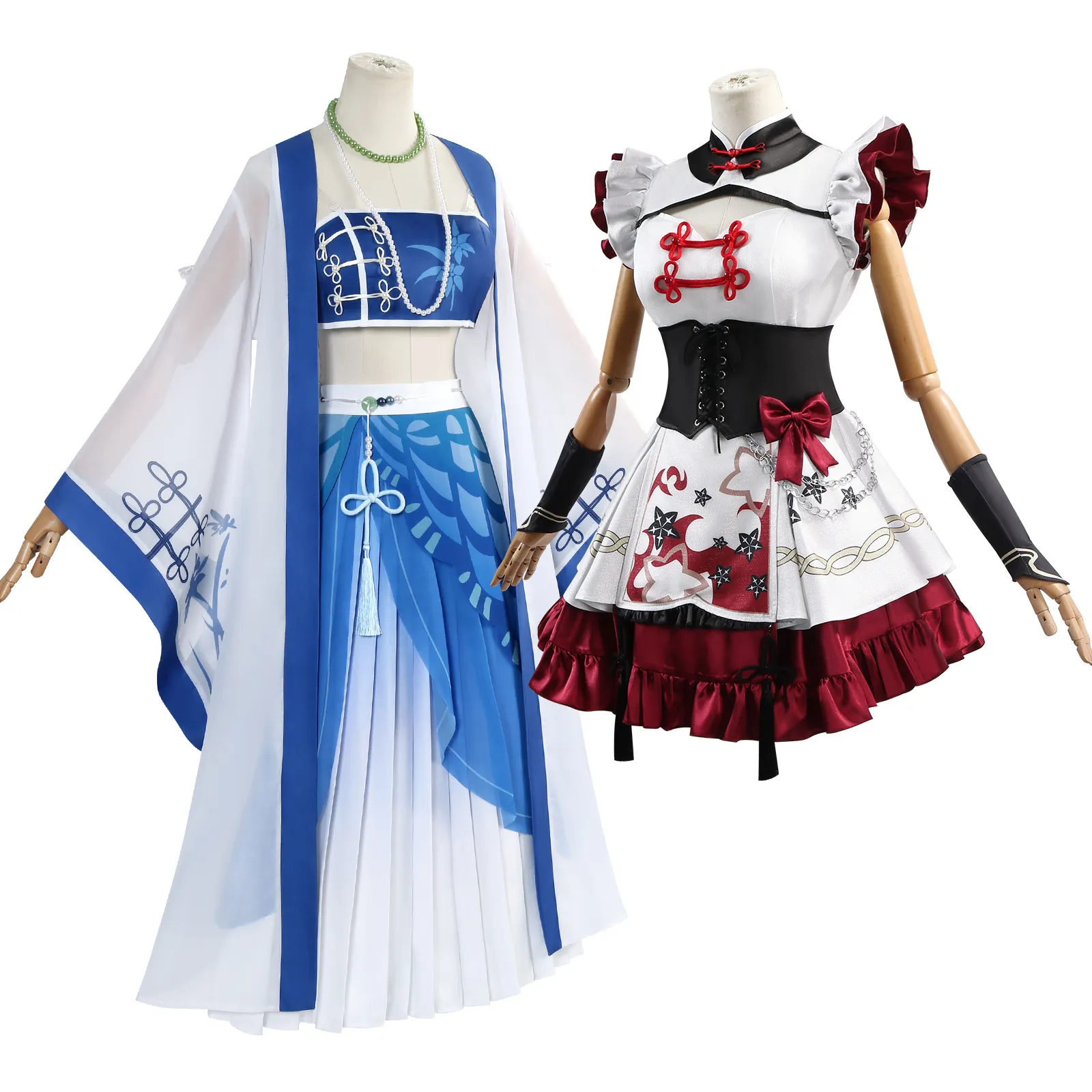漫路人守岸人cos服鸣潮西湖联动守岸人cosplay服装动漫C服二次元