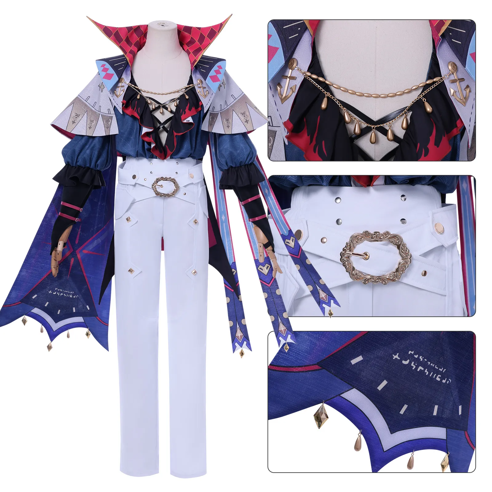 漫路人鸣潮cos服布兰特鸣潮共鸣者二次元游戏cosplay服装动漫舞台