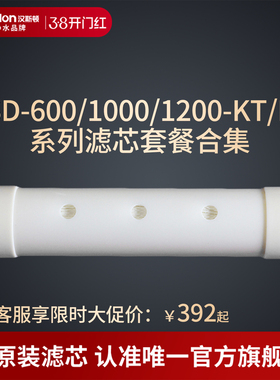 汉斯顿净水器原装正品600/800/1000/1200DK/KT超滤膜GPAN碳棒滤芯