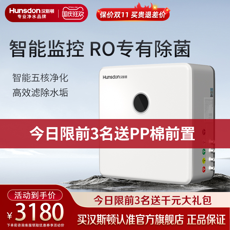 汉斯顿0阻垢剂家用直饮净水器