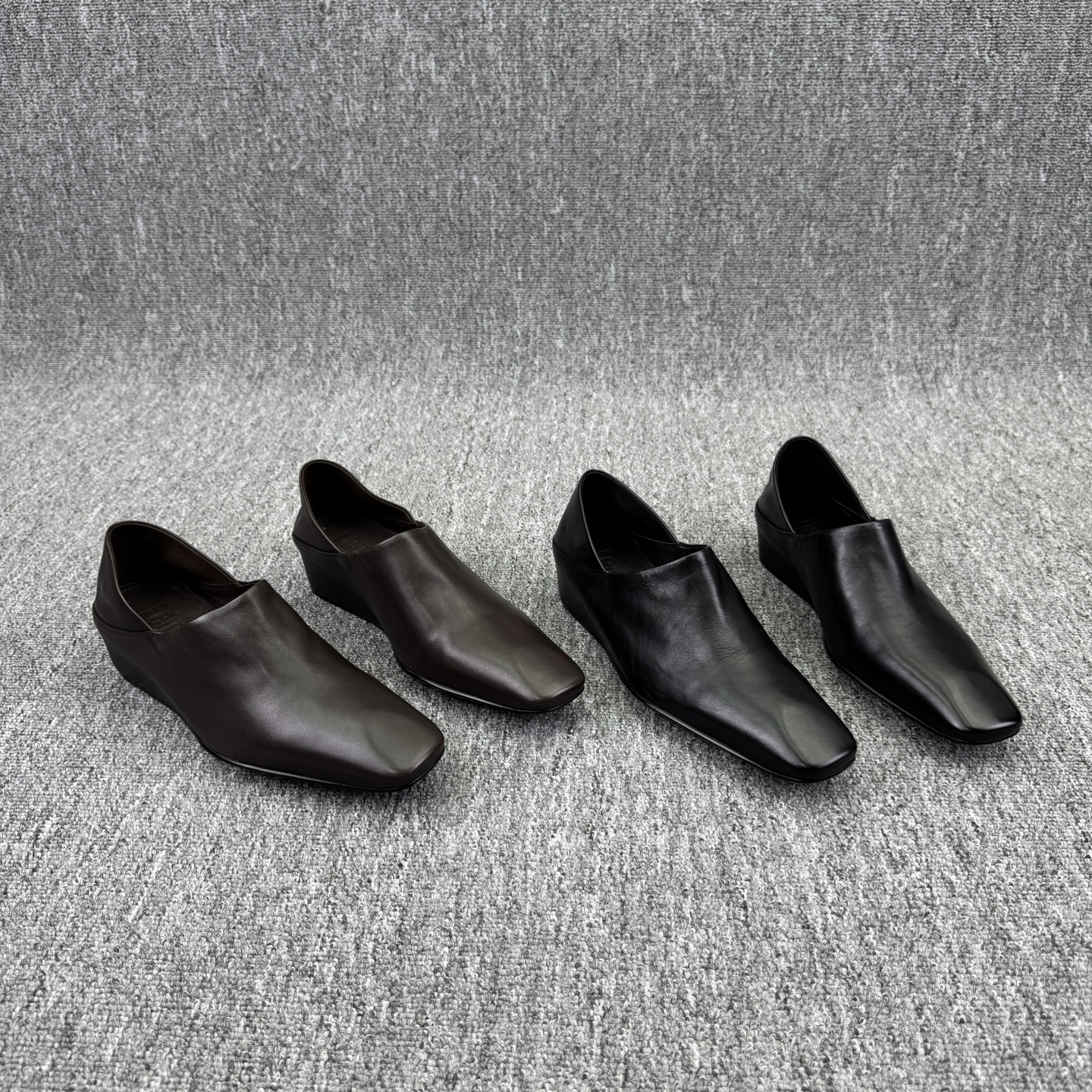 乐魔厚底两穿女鞋简约英伦风皮鞋