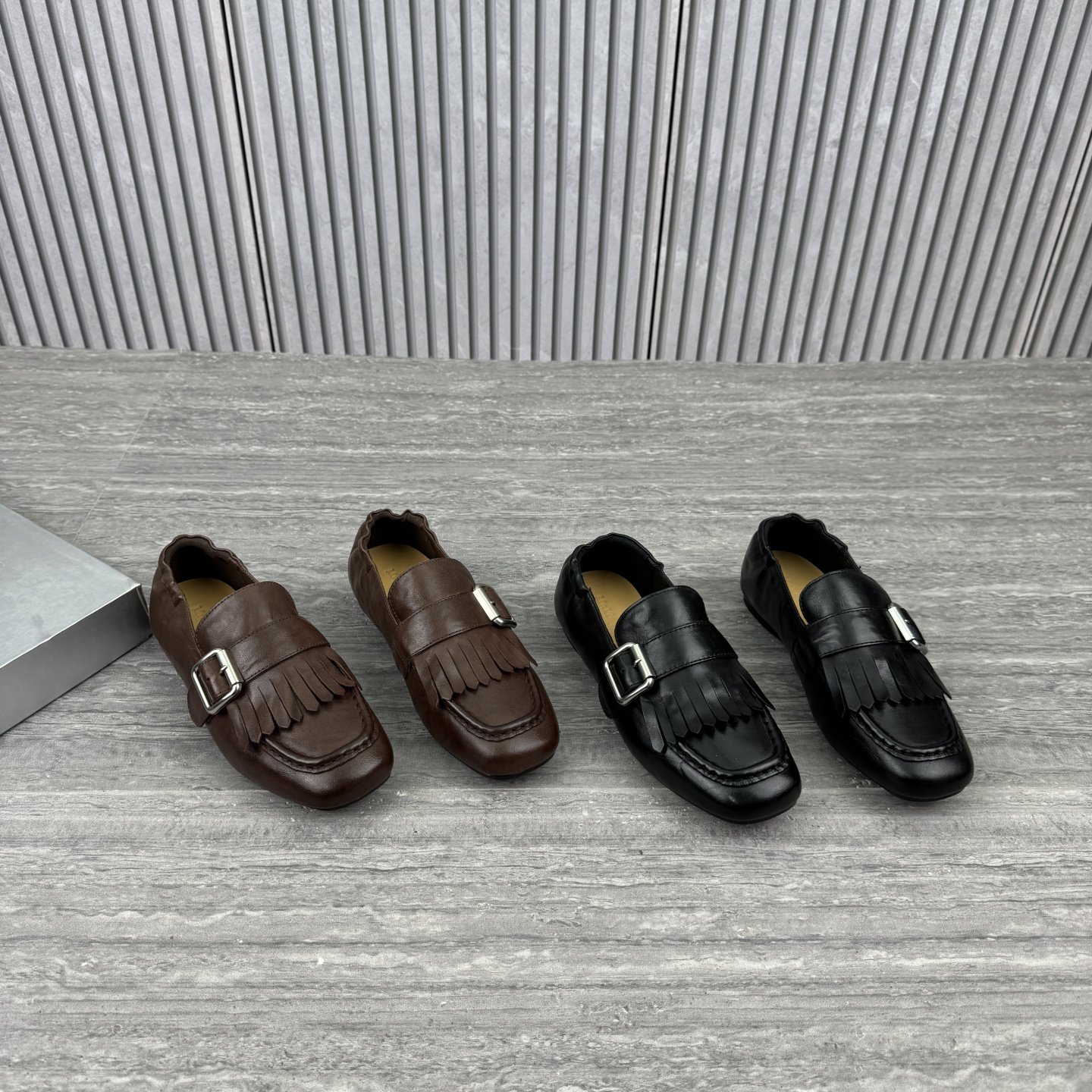 欧货欧洲站2026春季新款流苏皮带扣平底豆豆鞋真皮英伦风小皮鞋女,女鞋,乐福鞋（豆豆鞋）,淘宝优惠券,粉丝福利购,淘宝优惠卷