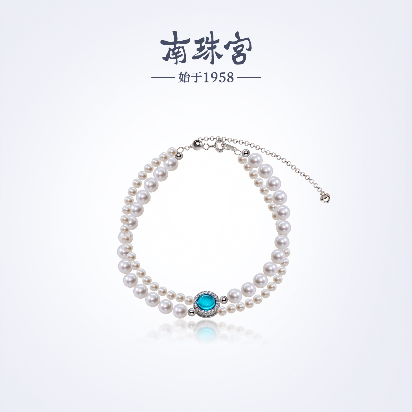 南珠宫简爱淡水珍珠手链简约百搭年轻款生日礼物送礼女