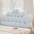 靠枕床头宿舍学生床上靠垫ins风榻榻米软包加高飘窗靠背绑带固定