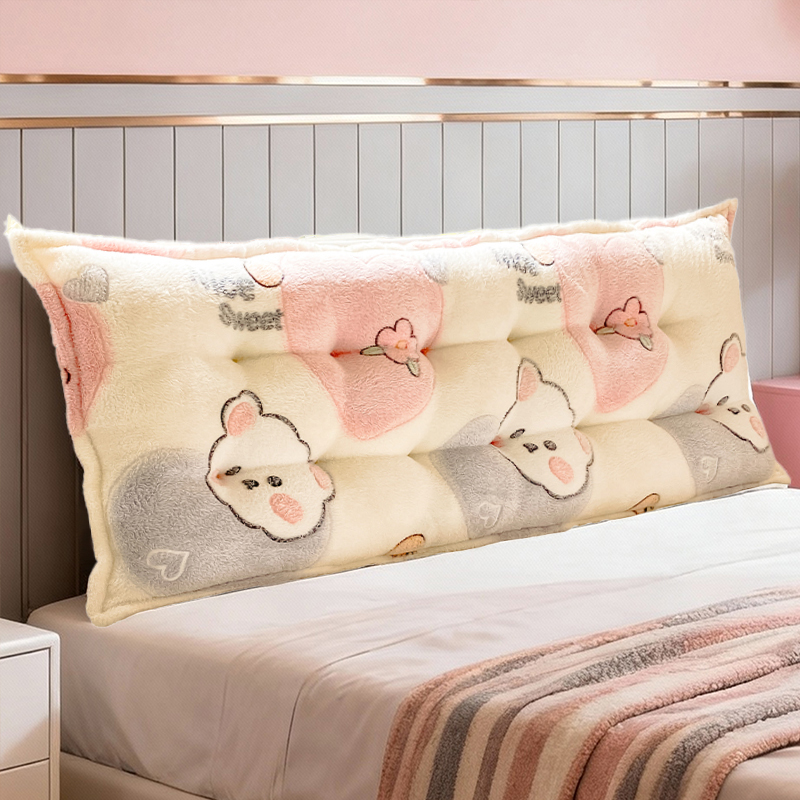 学生宿舍靠垫可爱榻榻米软包大靠背飘窗阳台看书靠枕护腰防撞绑带