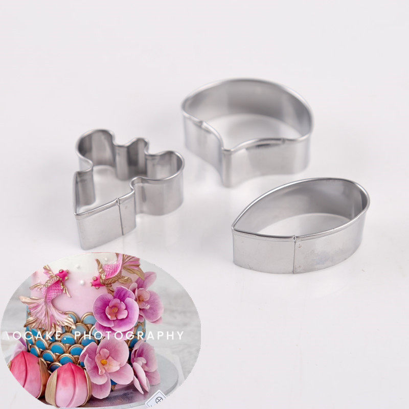 不锈钢蝴蝶兰翻糖软陶粘土切模