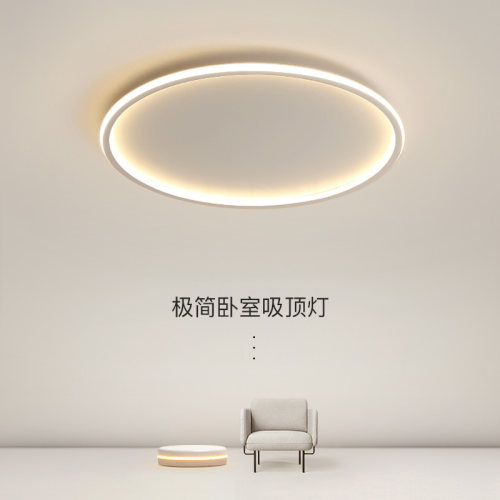极简北欧卧室灯2025年新款主卧吸顶灯简约现代客厅书房阳台灯具