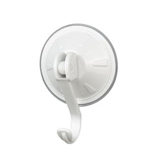 茶花吸盘挂钩免打孔浴室粘胶强力承重卫生间厨房门后墙壁毛巾粘钩