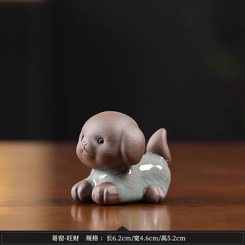 哥窑可爱迷你小萌狗十二生肖